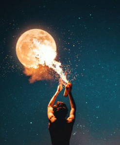 moon-and-human