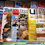 Glossy magazines